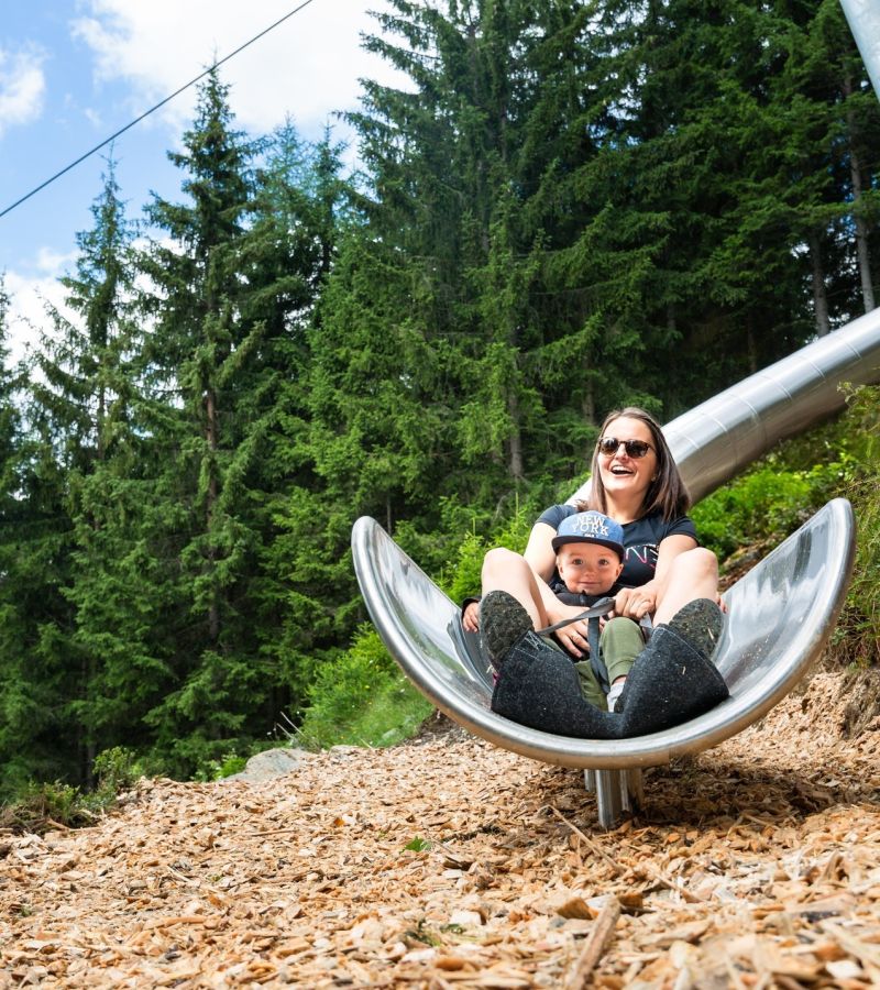 Slide and Panoramic Trail